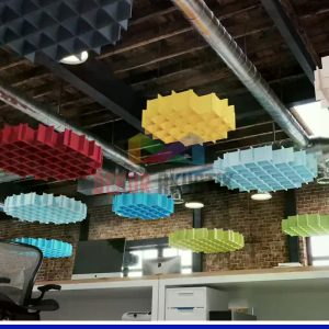 Akustik Baffle Yüzer Tavan