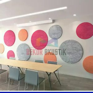 Akustik Dairesel Keçe Panel