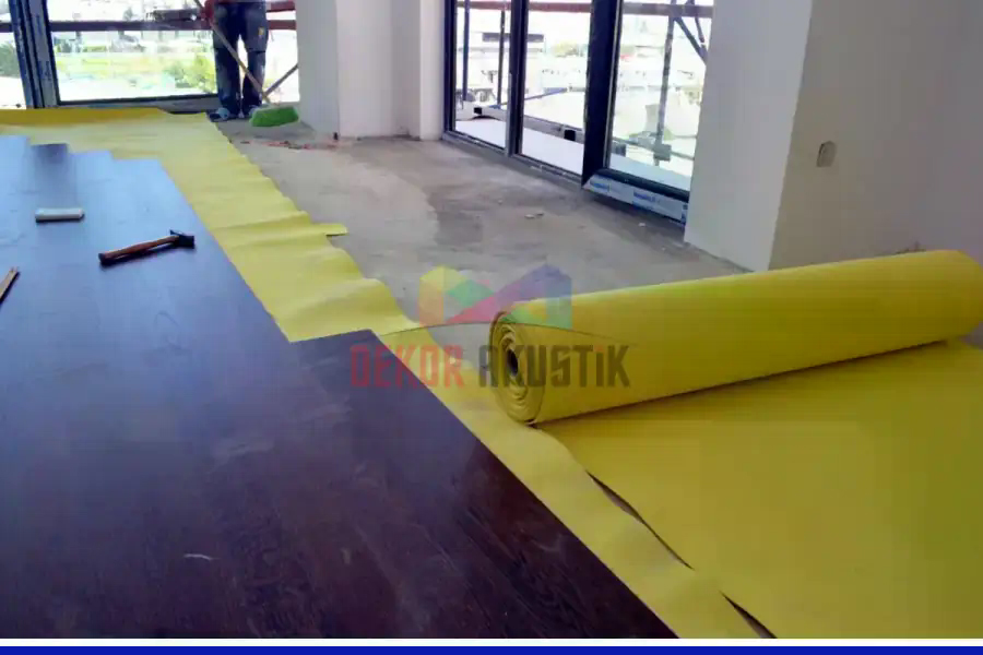 Evapan Akustik Şilte Uygulaması