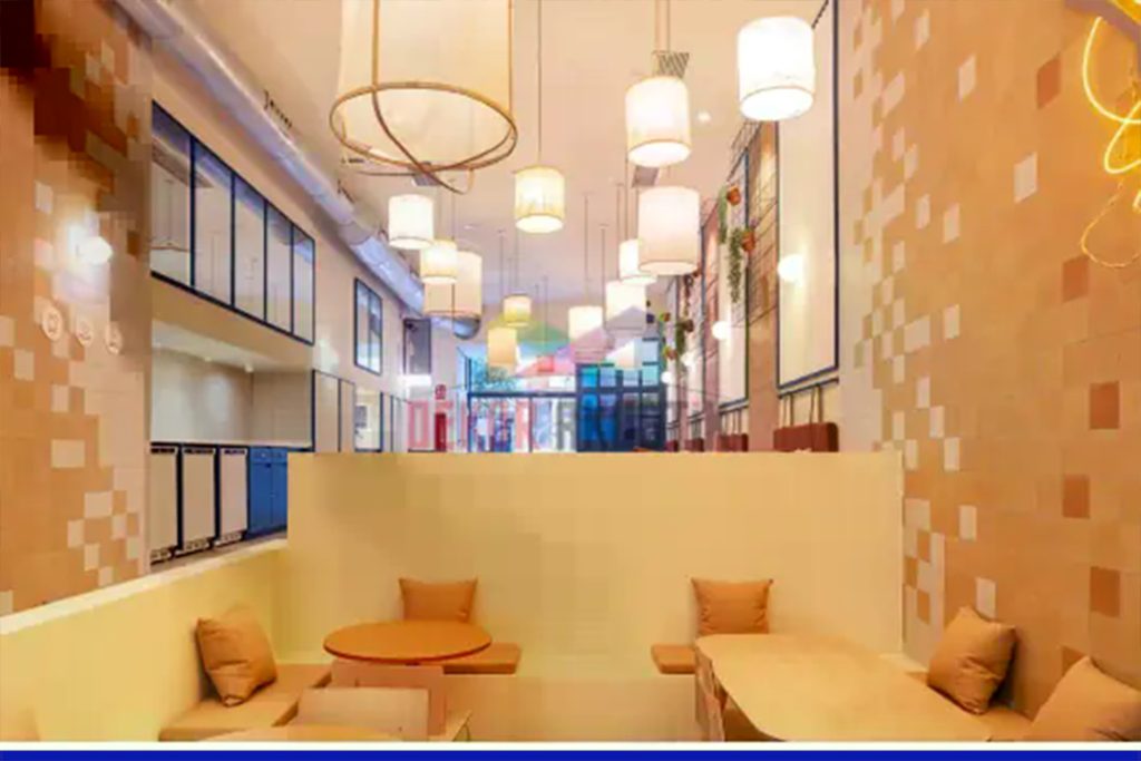 restaurantlar ve cafelerde oluşan seslerin kesimi için yapılan işlem
