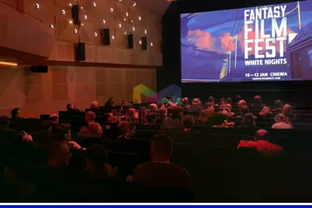 sinema salonunda oluşan seslerin kesimi için yapılan işlem