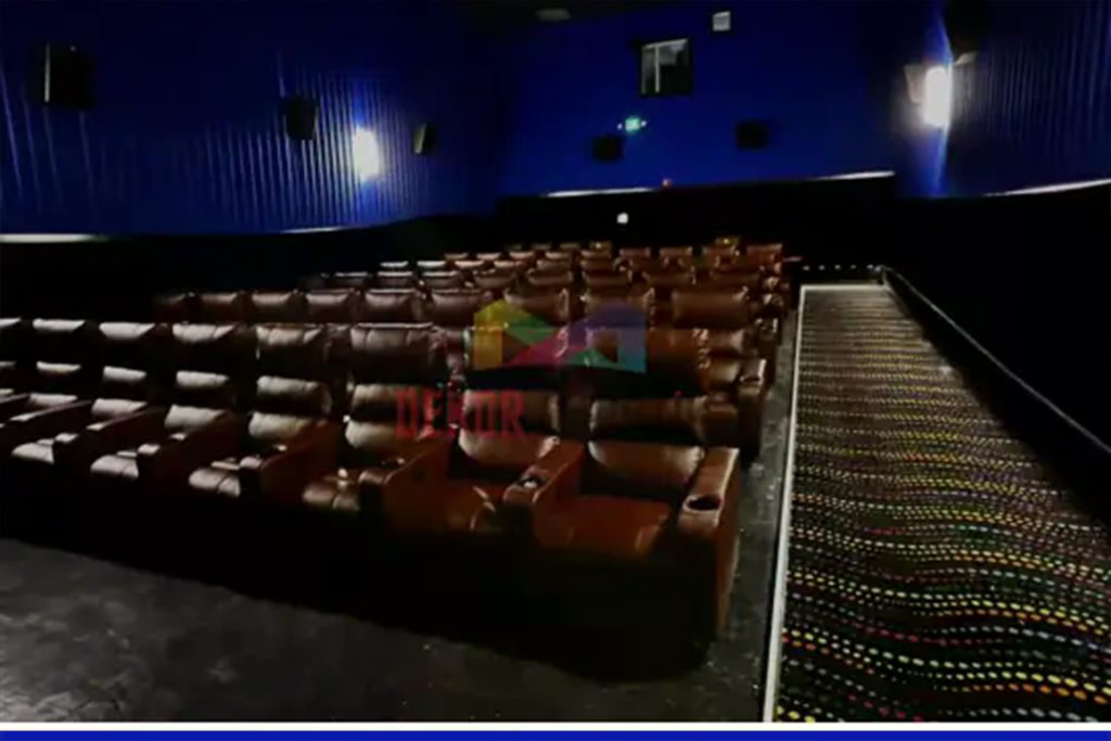sinema salonunda oluşan seslerin kesimi için yapılan işlem